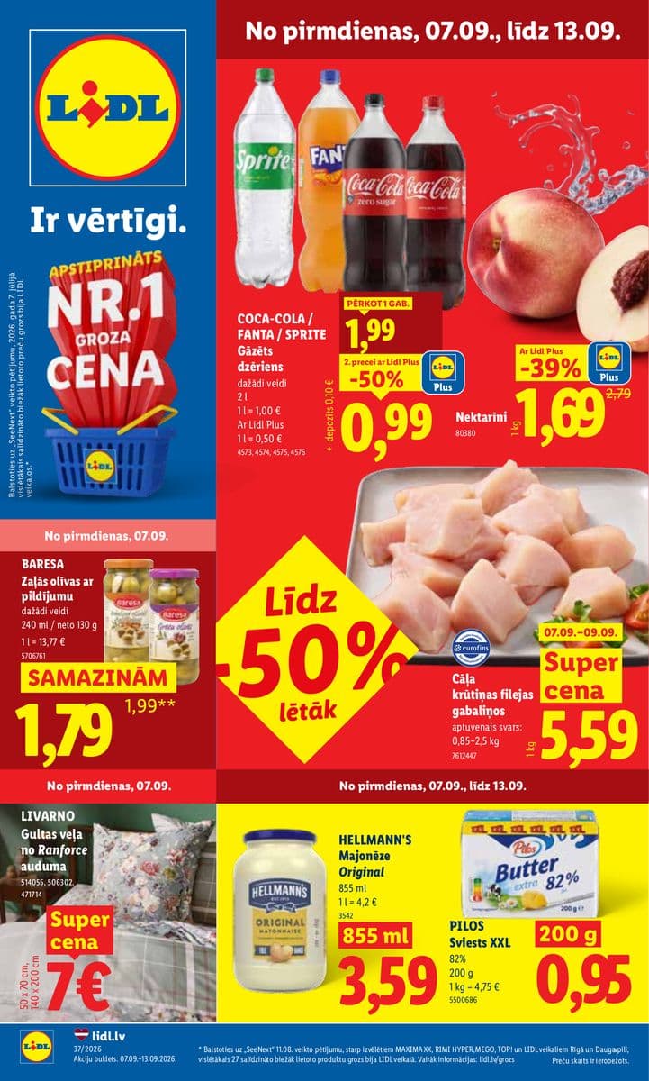 Lidl bukleta 1. lapa