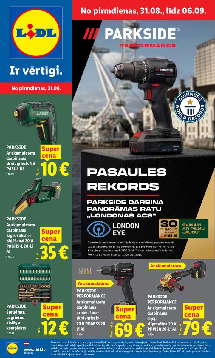 Lidl bukleta 1. lapa