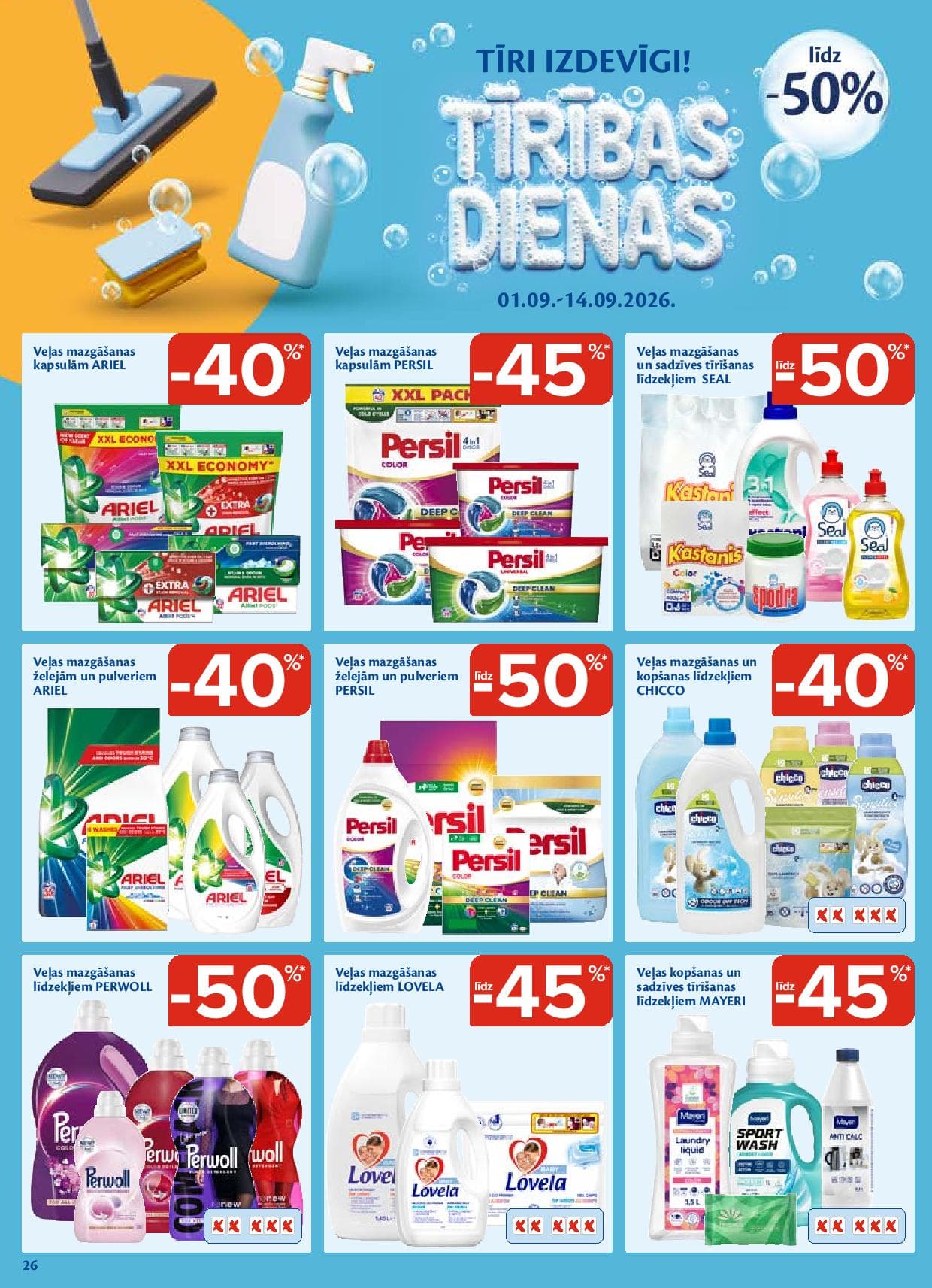 Maxima: Tīrības dienas