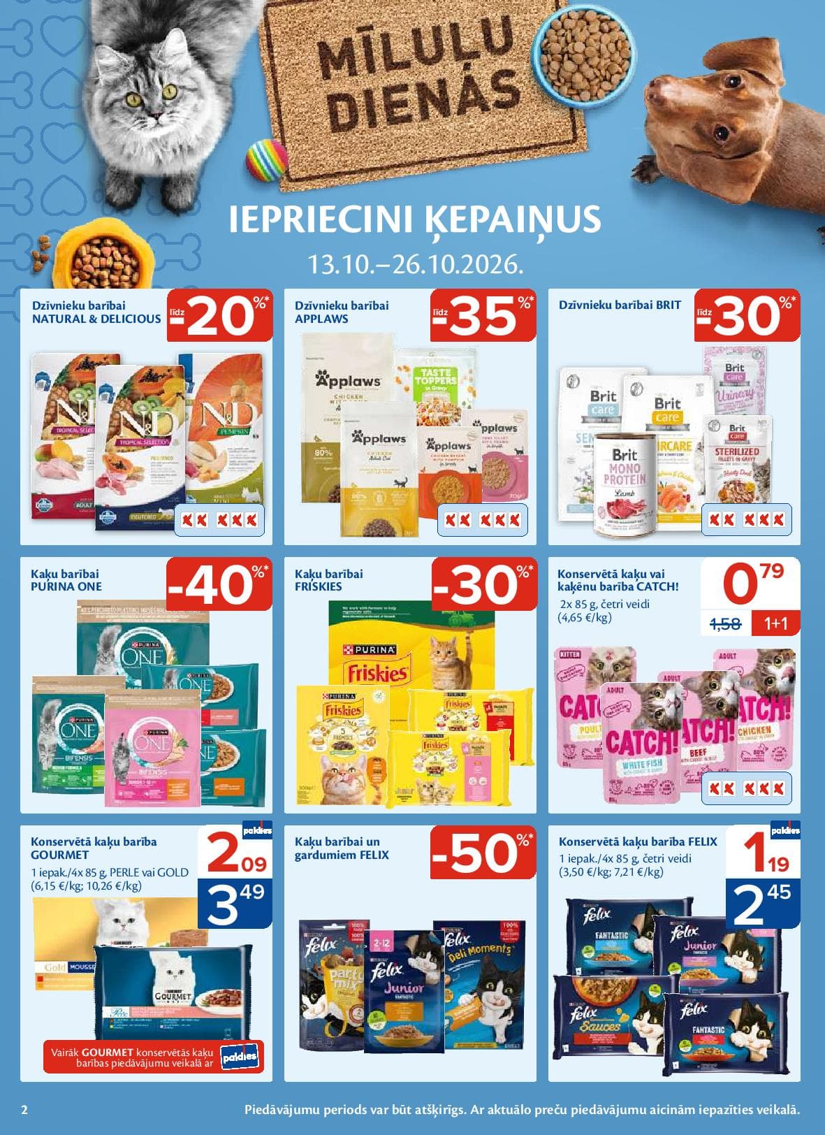 Maxima: Mīluļu dienas